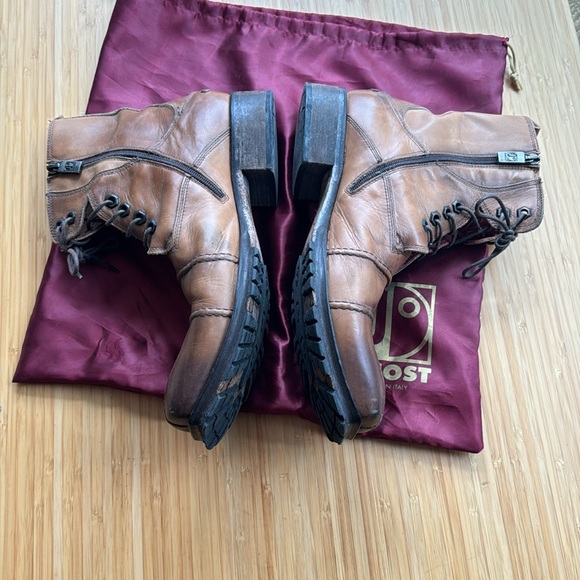 Jo Ghost men's Italian leather boots size EU 43.5 / US men's 10.5 - Picture 5 of 10